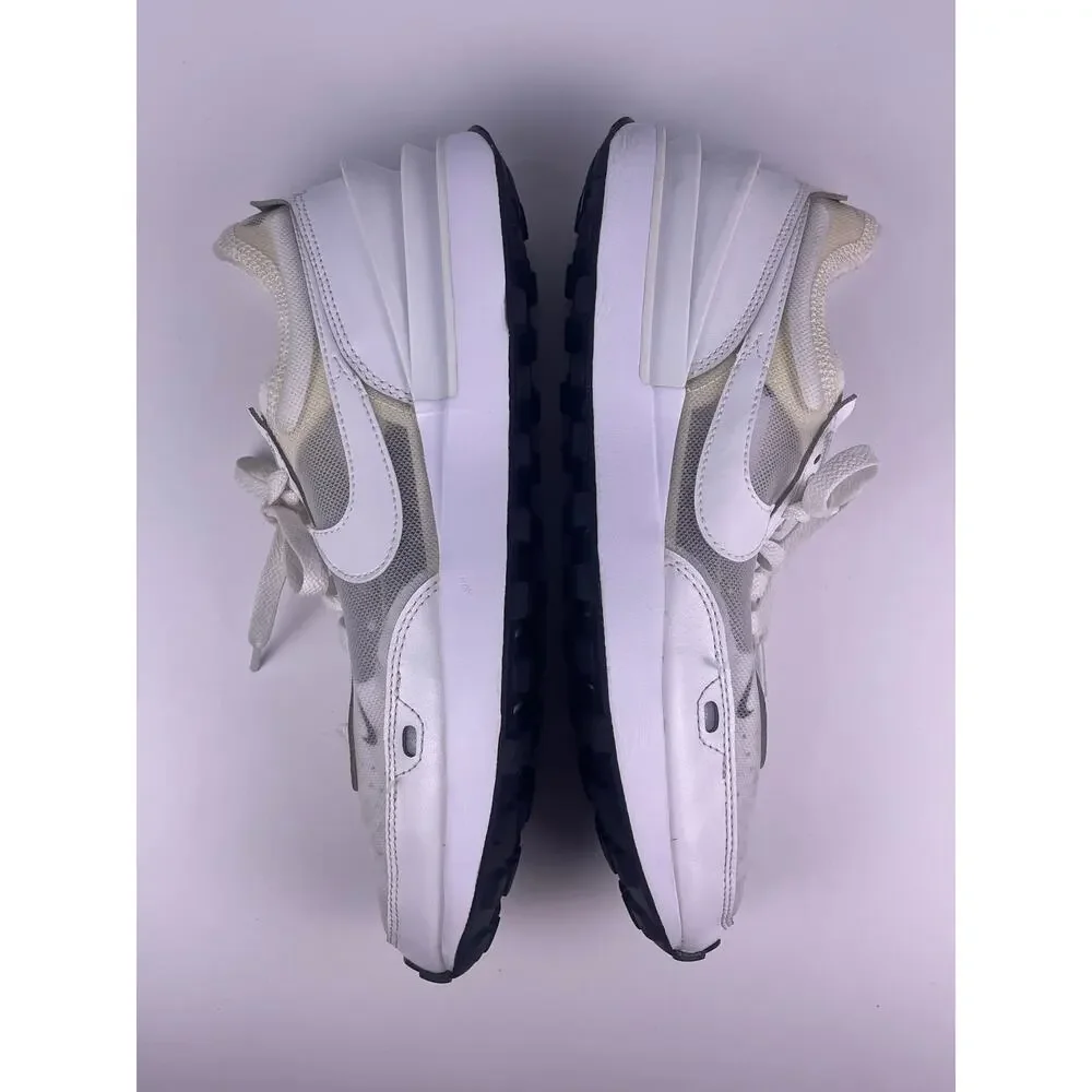 Nike Waffle One Women’s White Mesh Sneakers Size 10 Style DC2533-103 - Picture 8 of 10